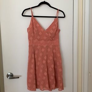 Dynamite Pink Mini Dress
